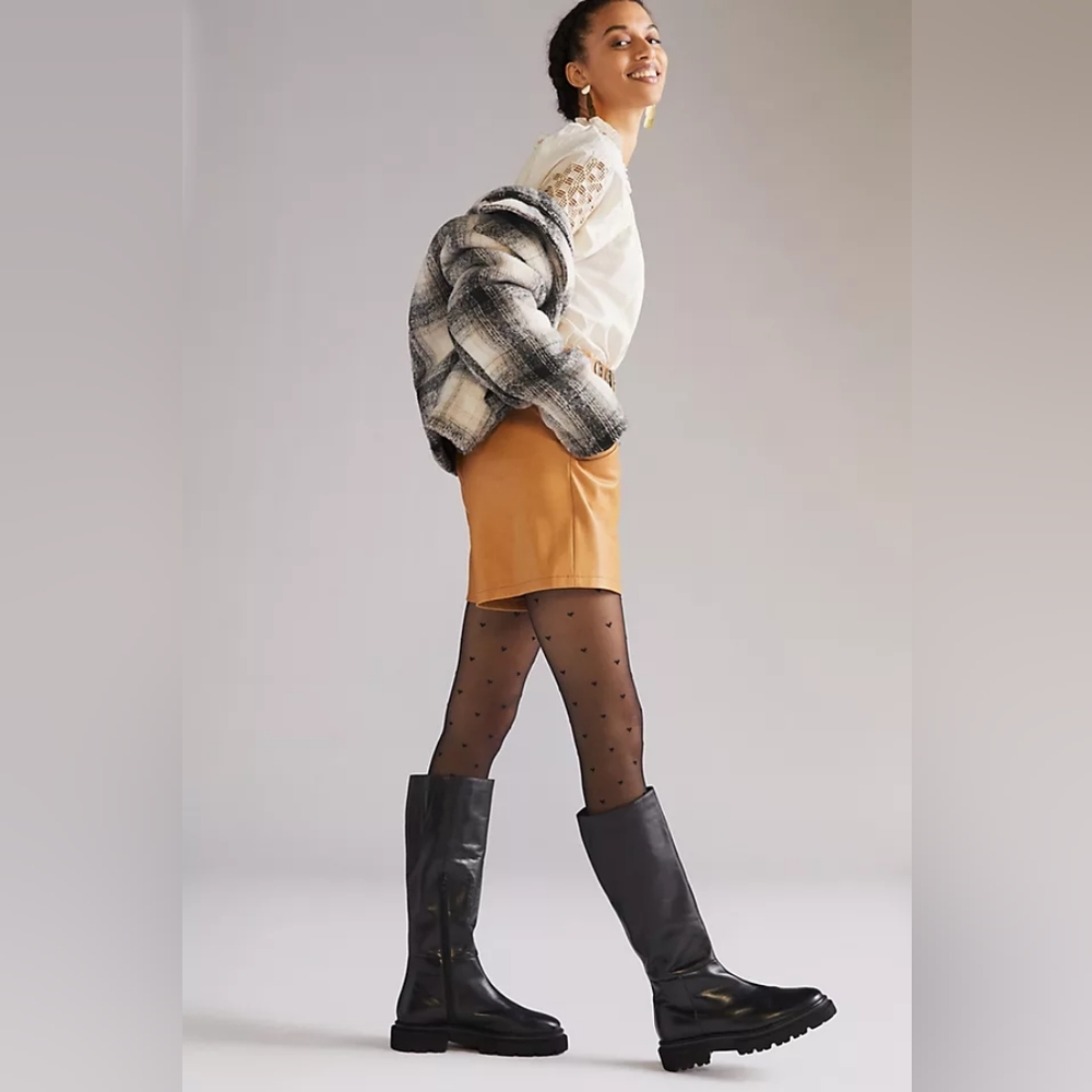 Seychelles Meet Me Halfway lug sole knee high boot